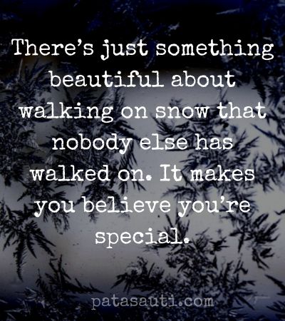 Inspiring Quotes about winter
