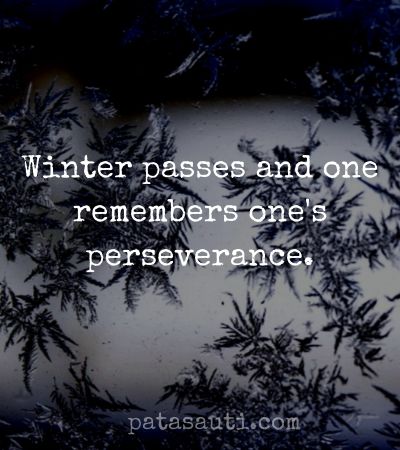 Winter Phrases