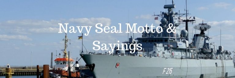 Navy Seal Motto an d Sayings