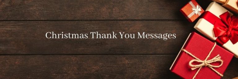 Christmas Thank You Messages