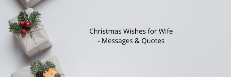 Christmas Wishes for Wife – Romantic Messages & Quotes