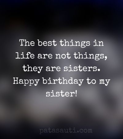 Heart Touching Birthday Wishes for Sister