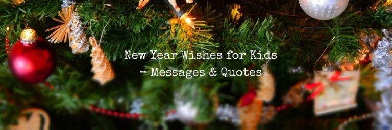 New Year Wishes for Kids – Messages & Quotes