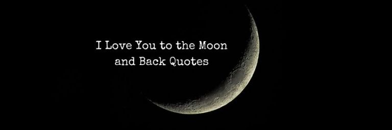 I Love You to the Moon and Back Quotes